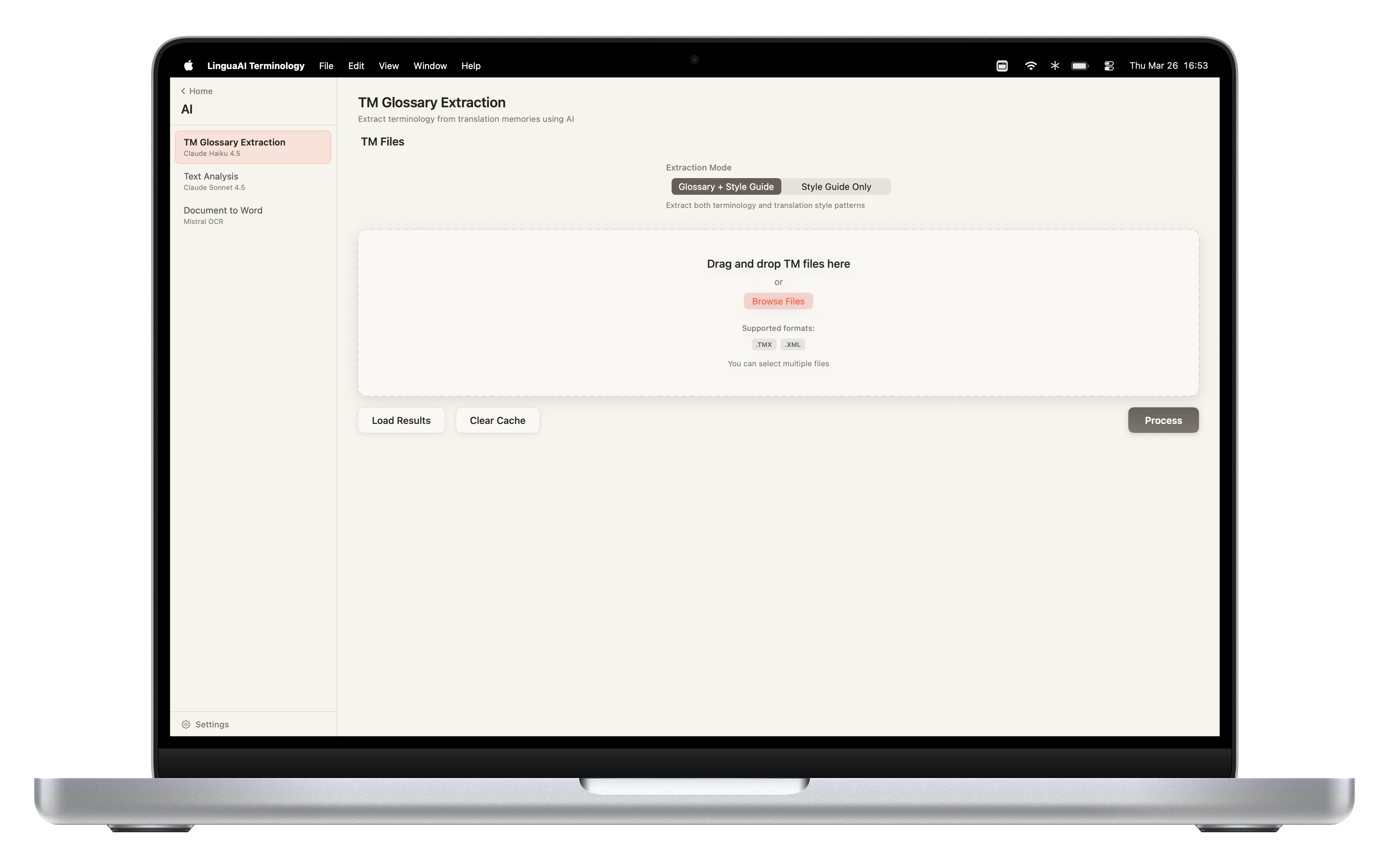 TM Glossary Extraction